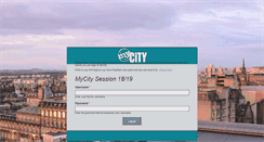 Desktop Screenshot of my.cityofglasgowcollege.ac.uk
